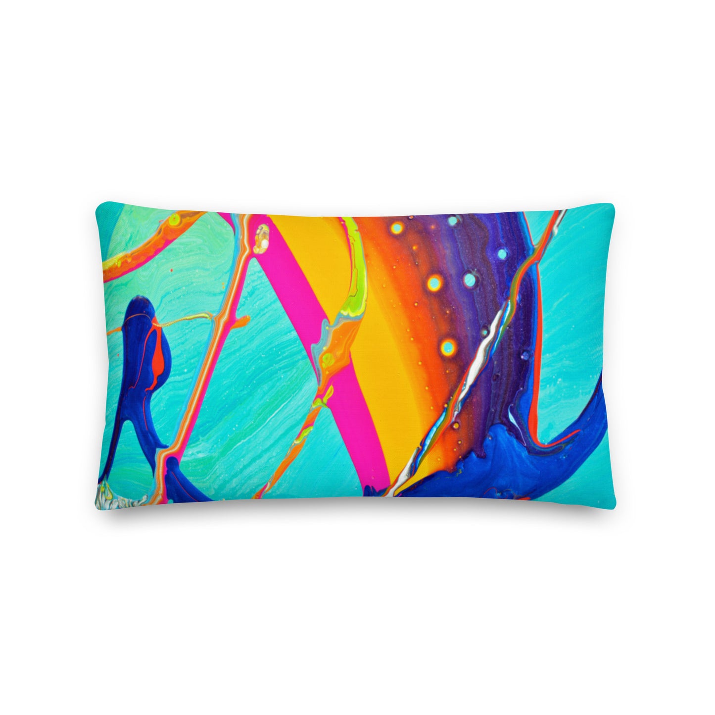 Premium Pillow - Rainbow Design