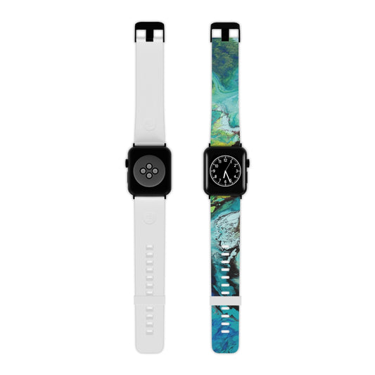 Uhrenarmband für Apple Watch – Tiefblaues Design 