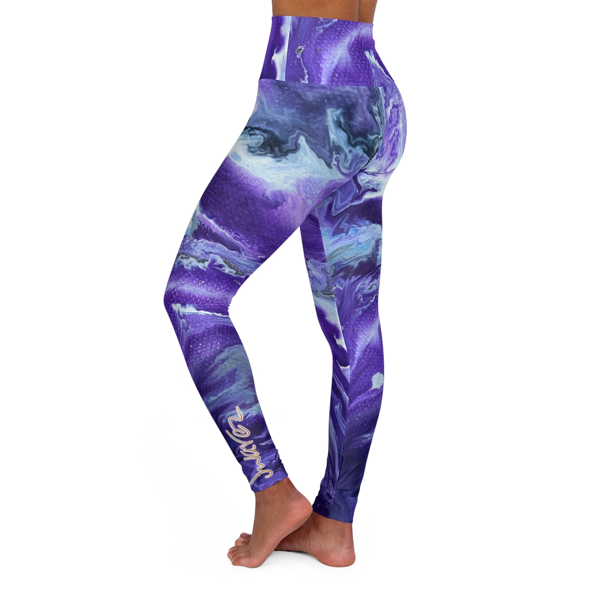 Leggings de ioga de cintura alta - Ady's Purplez! 