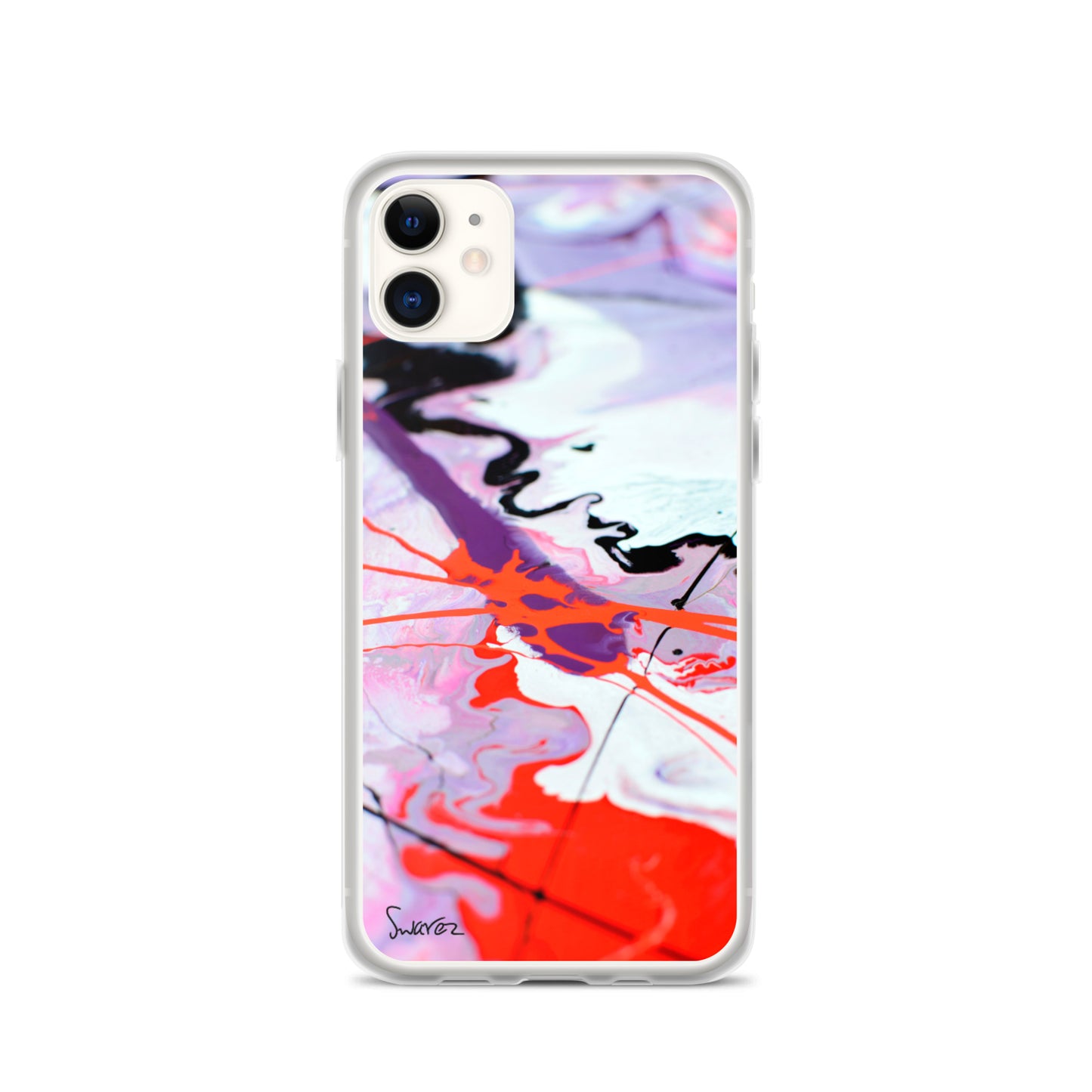 iPhone Case - Pink and red design