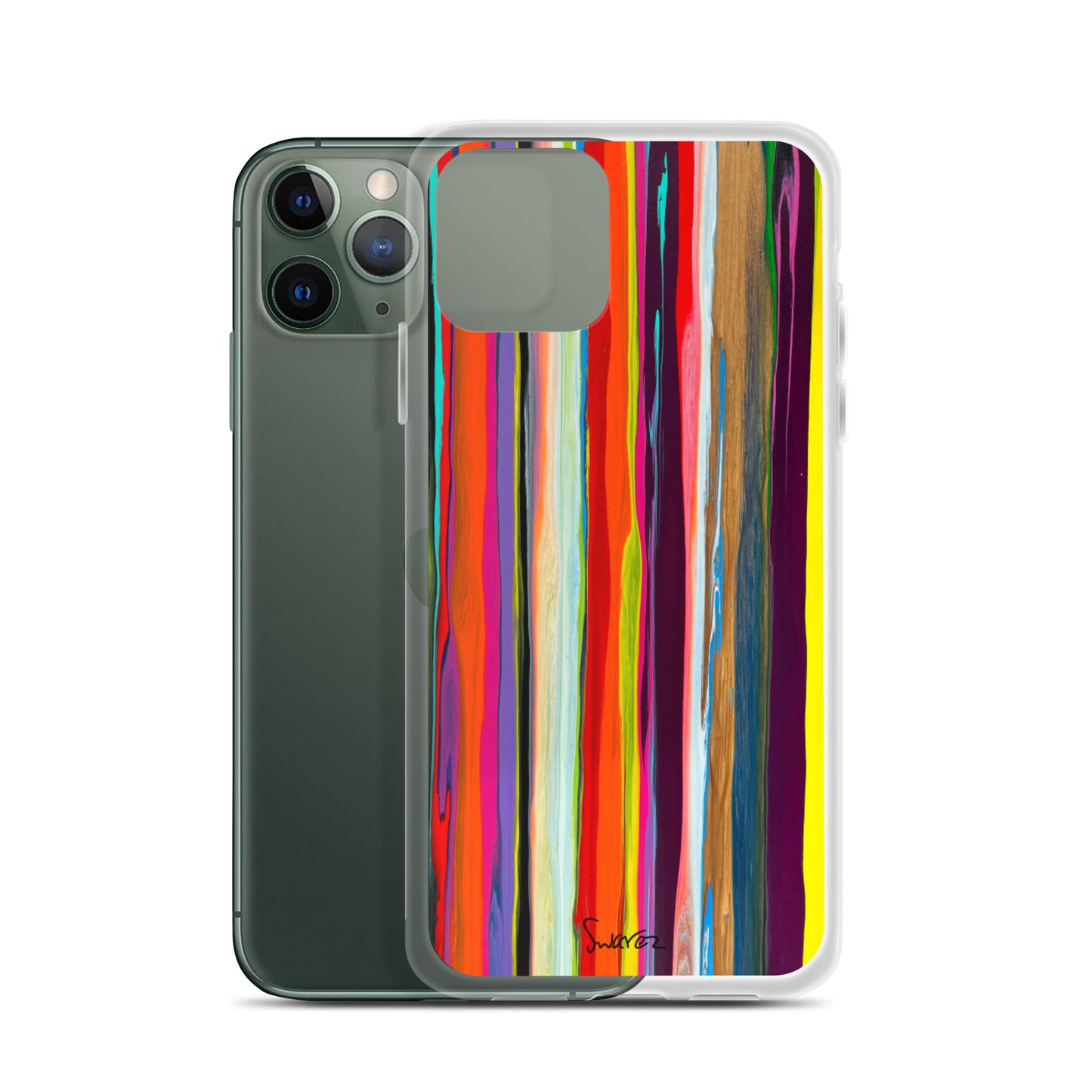 iPhone-Hülle – Vertikale Streifen