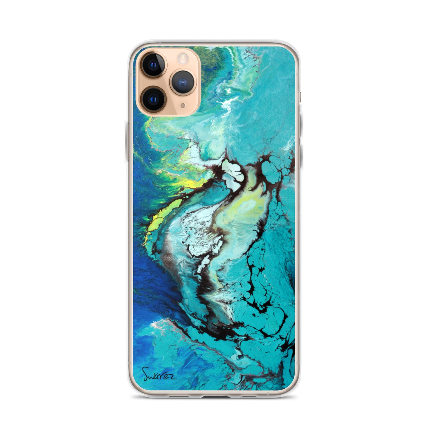 iPhone Case - Deep blue design