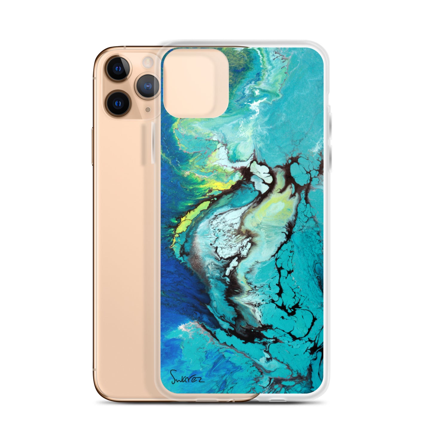 iPhone Case - Deep blue design