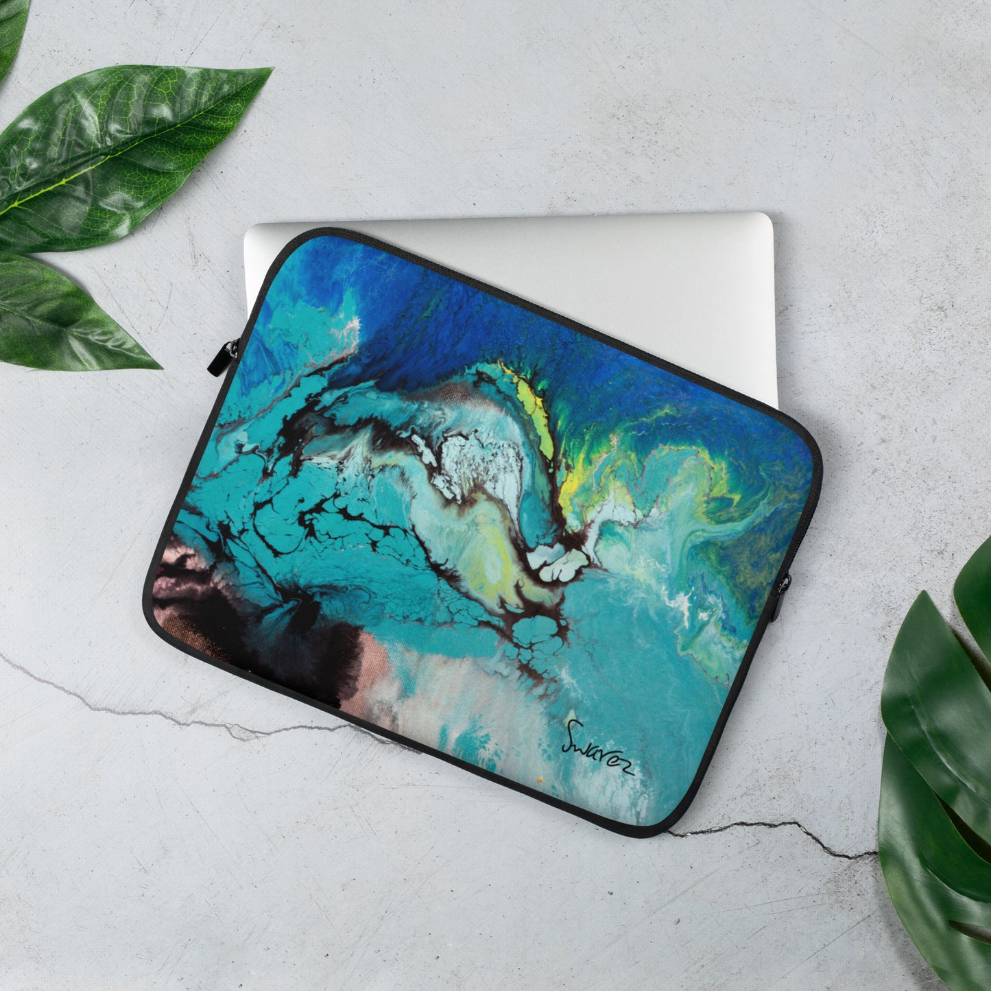 Bolsa para laptop - design azul profundo