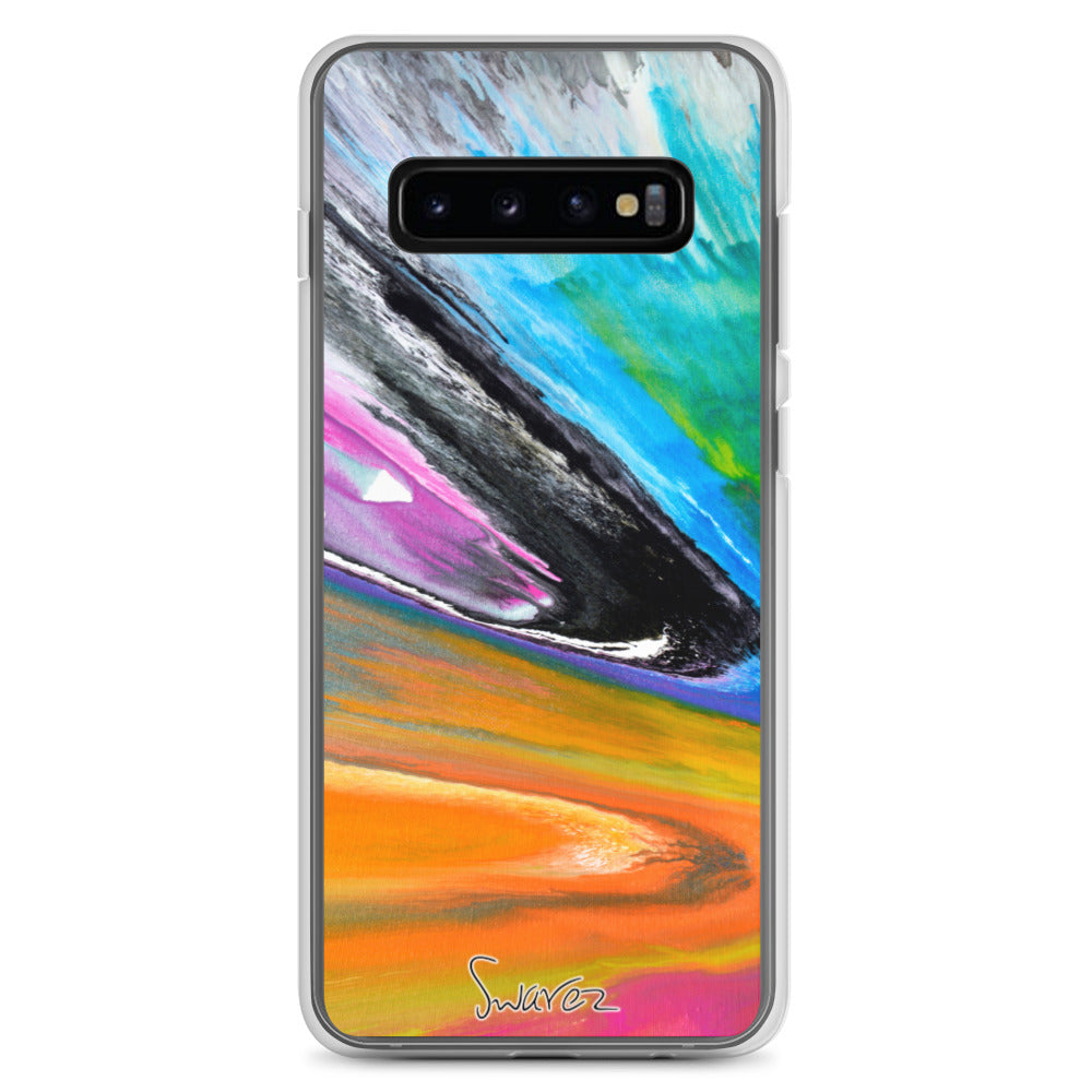 Samsung Case - Spin art design