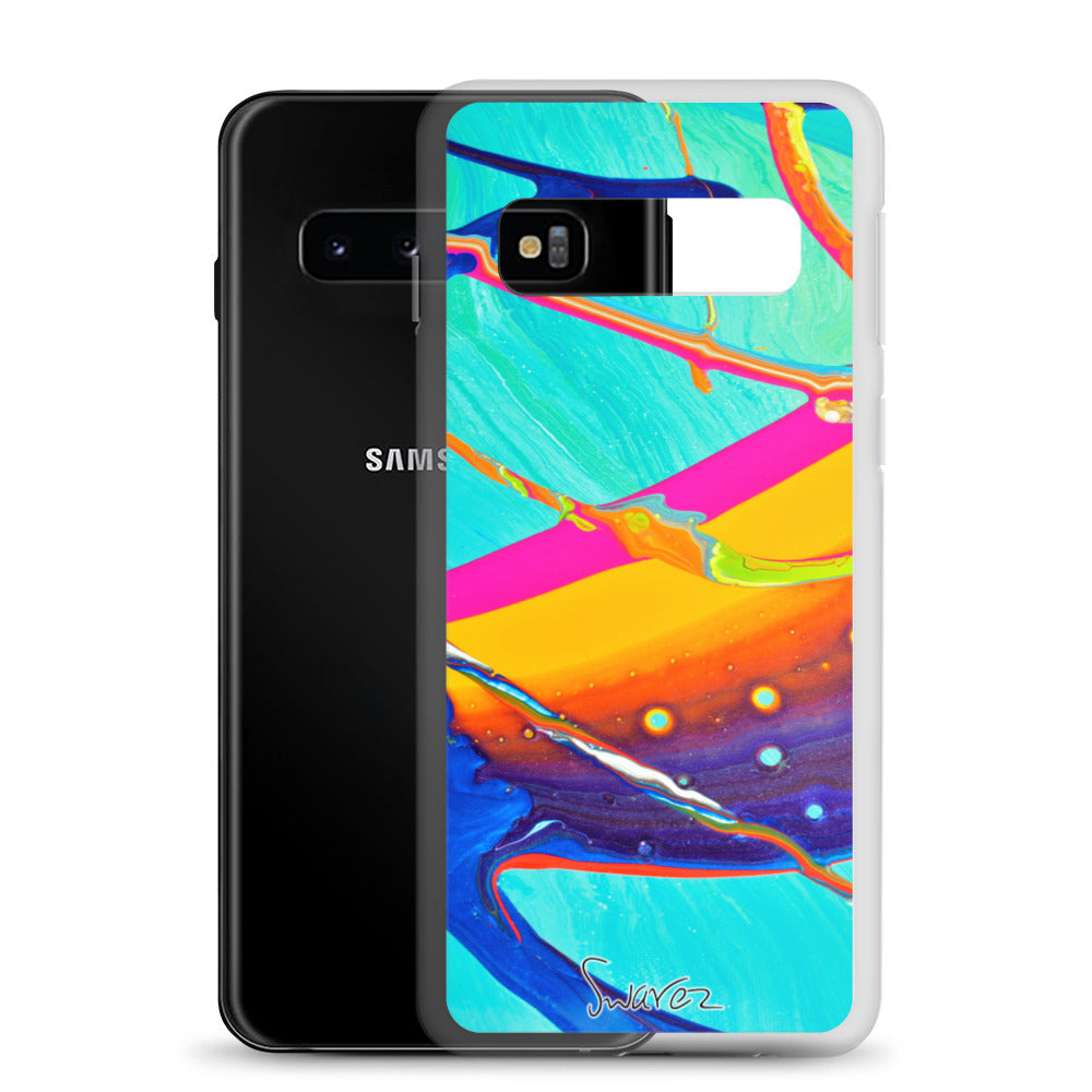 Capa Samsung - design arco-íris
