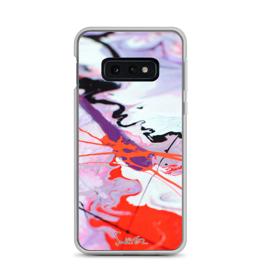 Samsung Case - Pink and red design