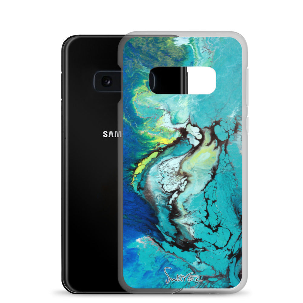 Samsung-Hülle – tiefblaues Design