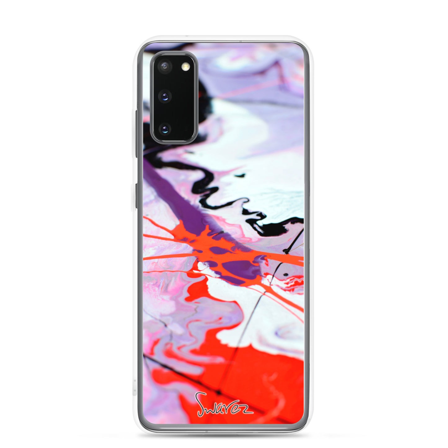Samsung Case - Pink and red design
