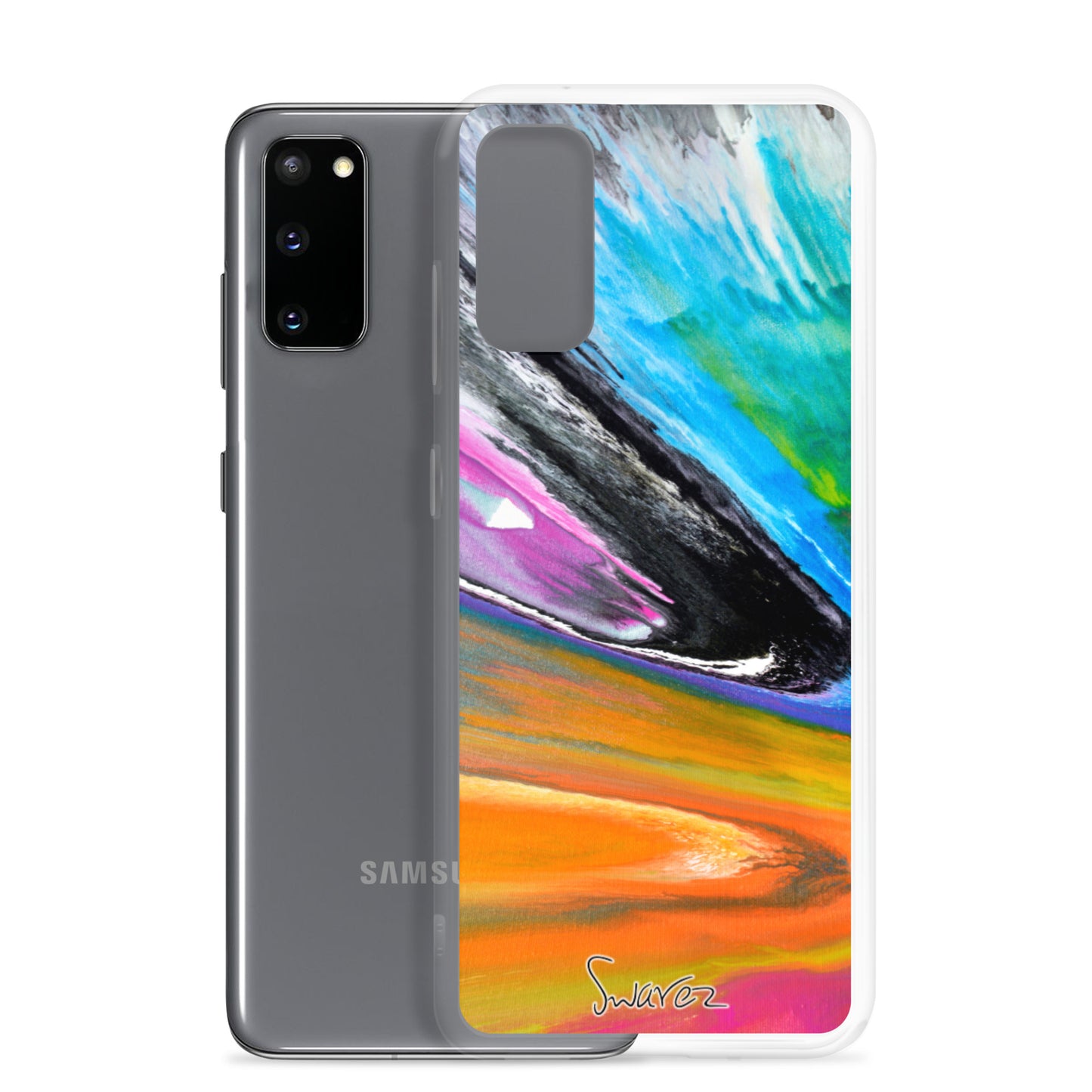 Samsung Case - Spin art design