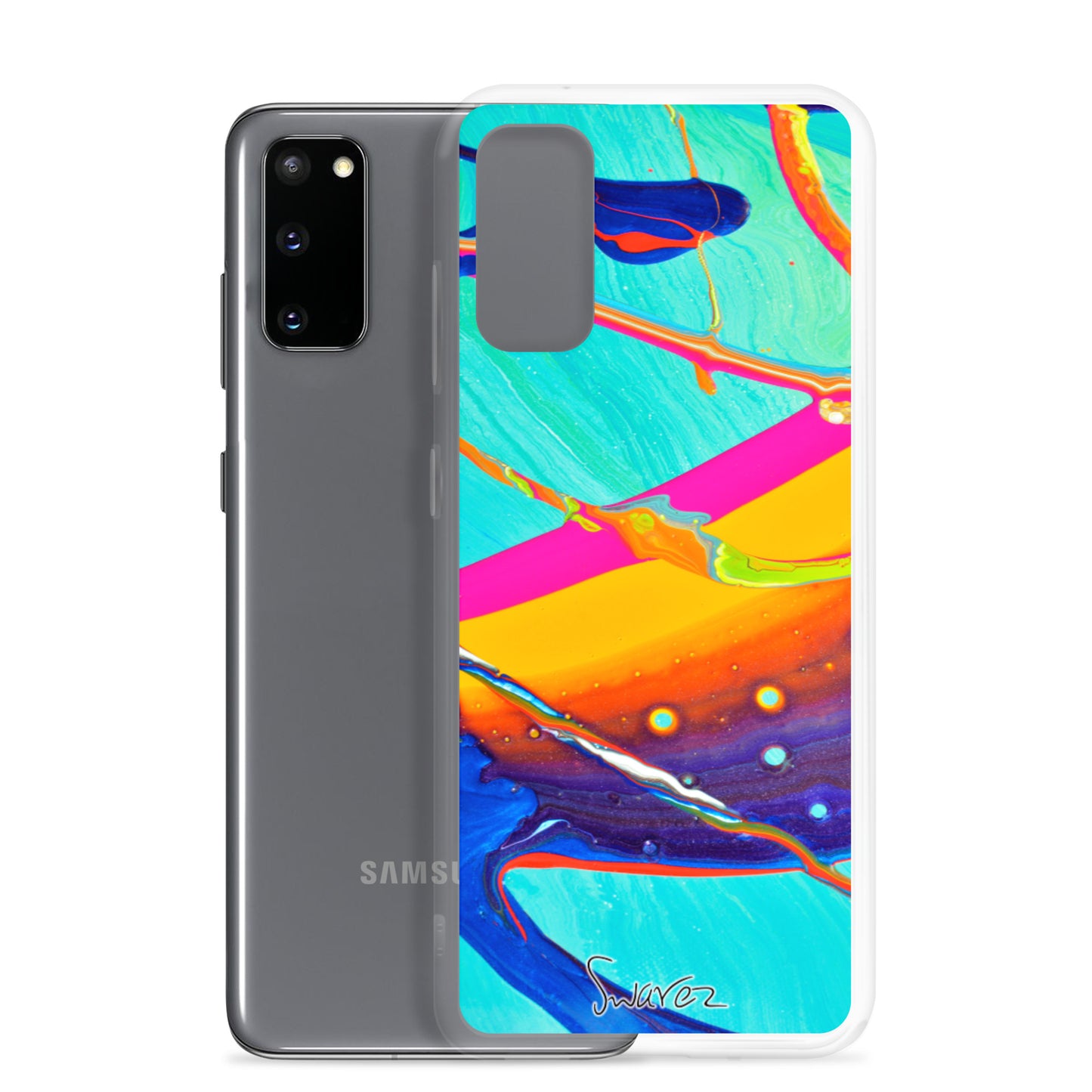 Capa Samsung - design arco-íris